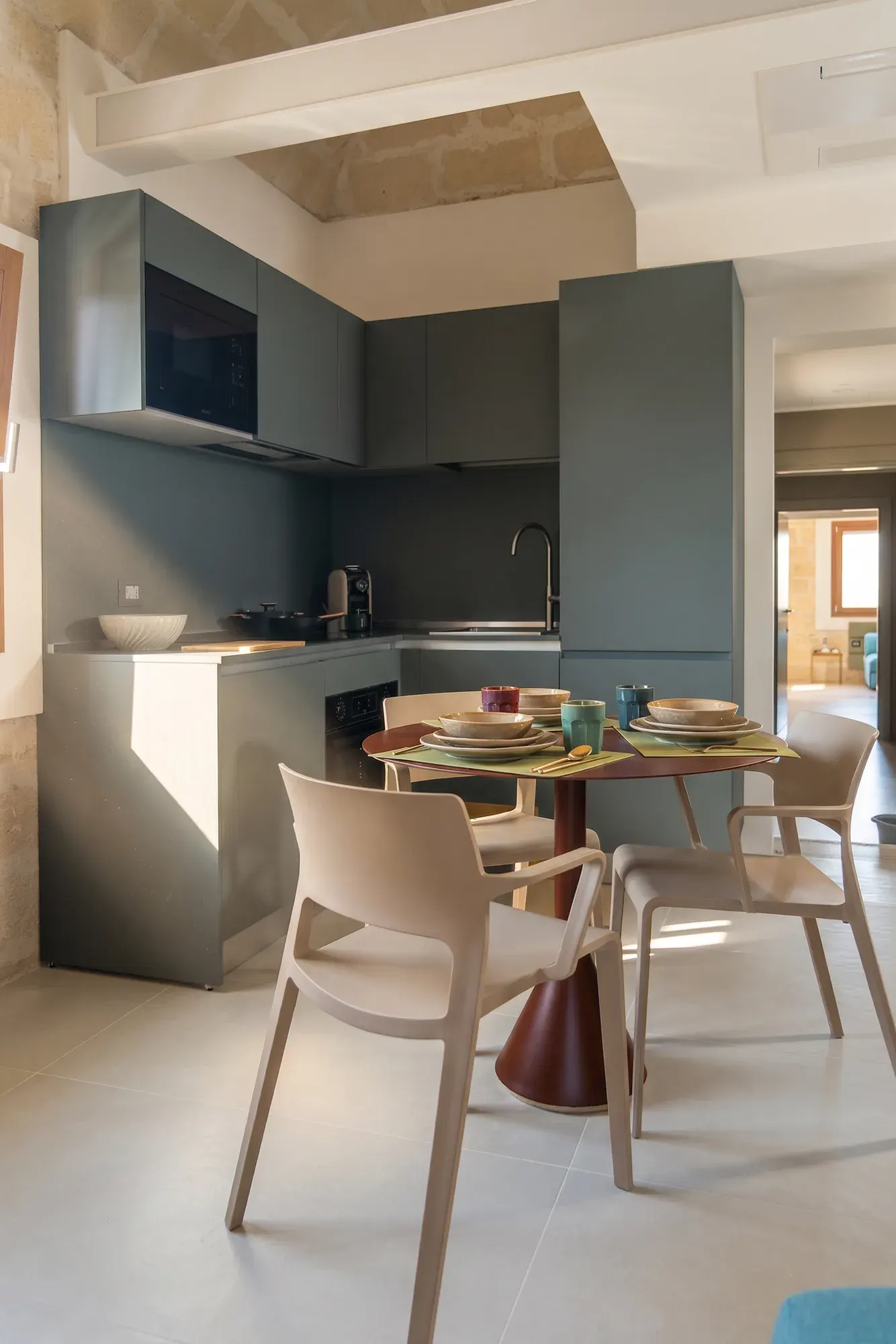 La cucina della dimora Pozzo