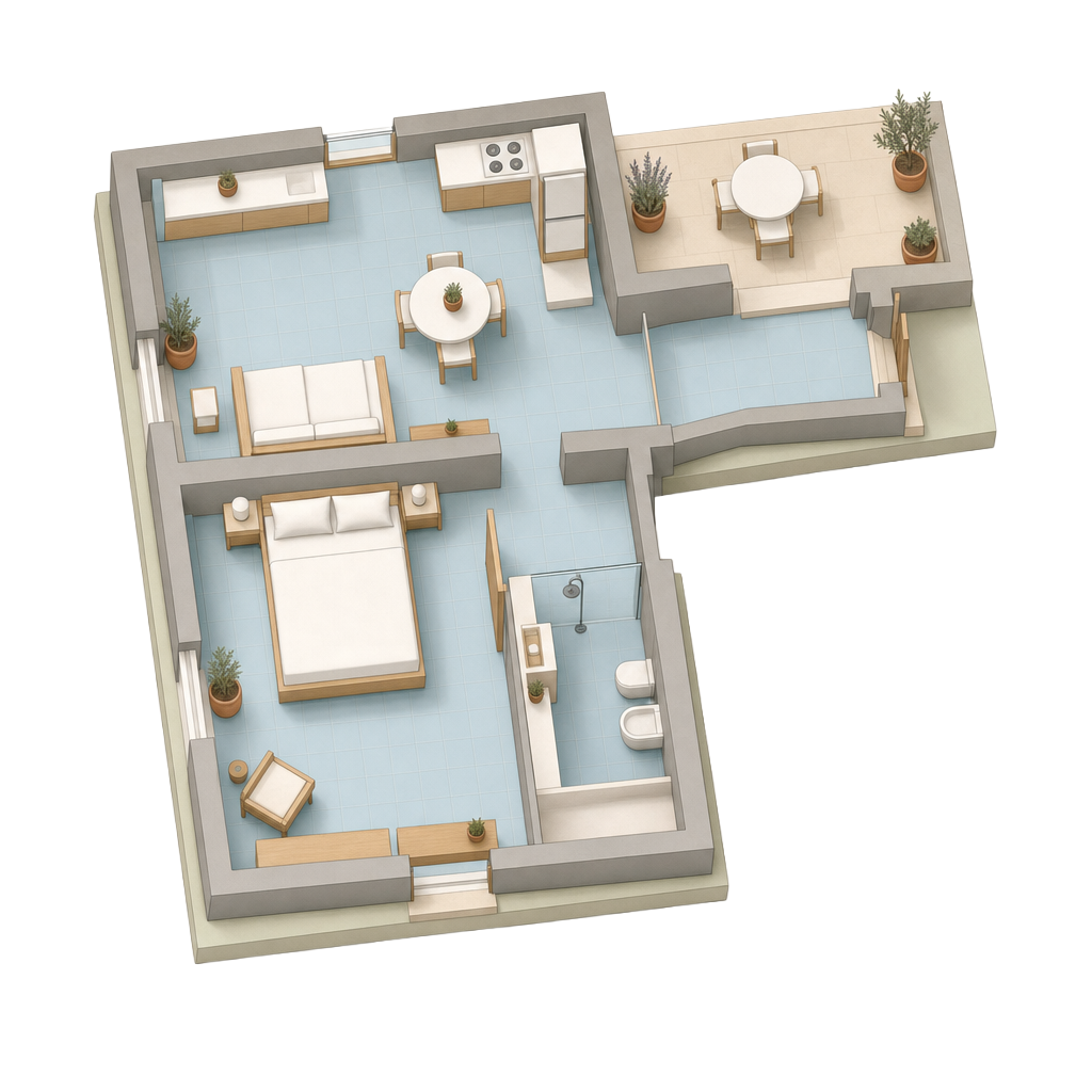 Render 3D Pozzo